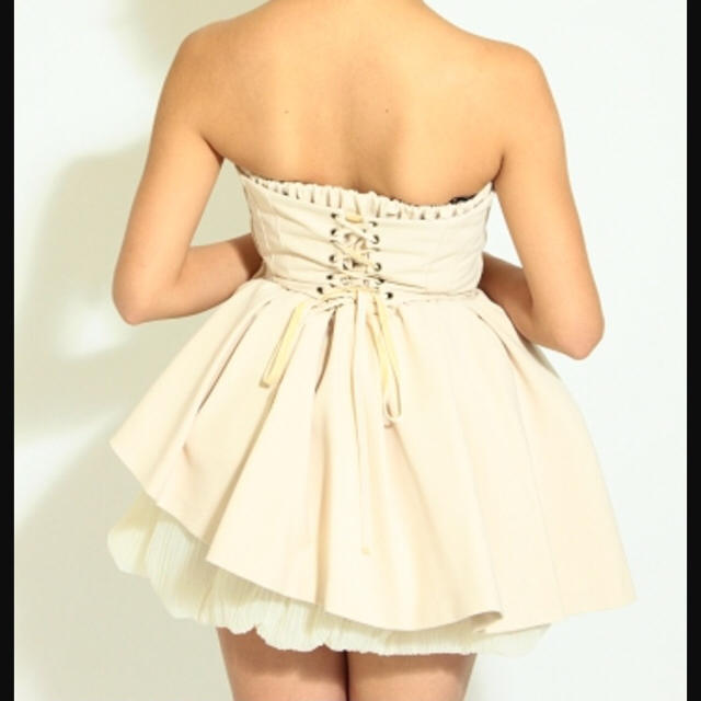 Lily Brown(リリーブラウン)のLily Brown チュールフレアコルセットドレス レディースのフォーマル/ドレス(ミニドレス)の商品写真