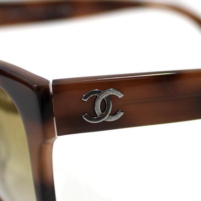 ココマーク CHANEL ケース付 ブラウンデミxゴールドミラー J4240の通販