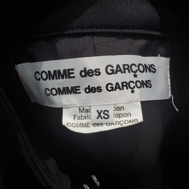COMME des GARCONS(コムデギャルソン)の2018 コムデギャルソン コムコム サファリ ミリタリー ジャケット ブラック レディースのジャケット/アウター(ミリタリージャケット)の商品写真