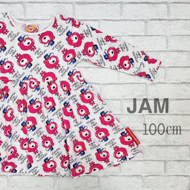 JAM(ジャム)のワンピース キッズ/ベビー/マタニティのキッズ服女の子用(90cm~)(ワンピース)の商品写真