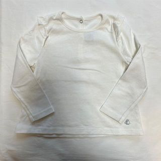 プチバトー(PETIT BATEAU)のプチバトーラメカットソー(Tシャツ/カットソー)