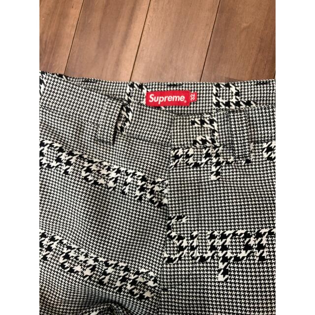 Supreme(シュプリーム)のSupreme シュプリーム パンツ サイズ32 千鳥格子  メンズのパンツ(ワークパンツ/カーゴパンツ)の商品写真