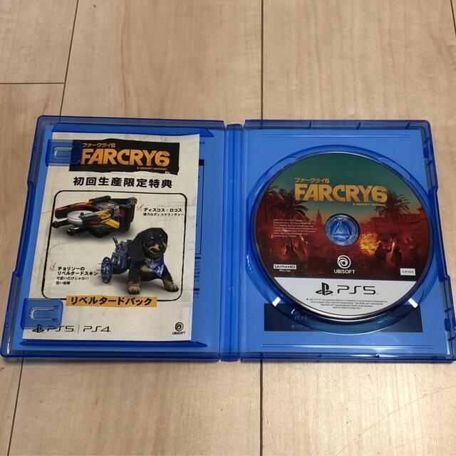 PlayStation(プレイステーション)のファークライ6 PS5 初回生産限定特典コード付 エンタメ/ホビーのゲームソフト/ゲーム機本体(家庭用ゲームソフト)の商品写真