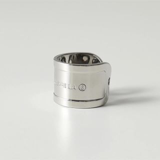 新品 メゾンマルジェラ MM6 シルバー リング 指輪 XSサイズ 約10号
