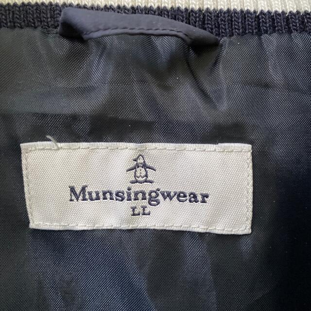 Munsingwear(マンシングウェア)の新品未使用　マンシング　Munsing  アウター　ブルゾン　LLサイズ スポーツ/アウトドアのゴルフ(ウエア)の商品写真