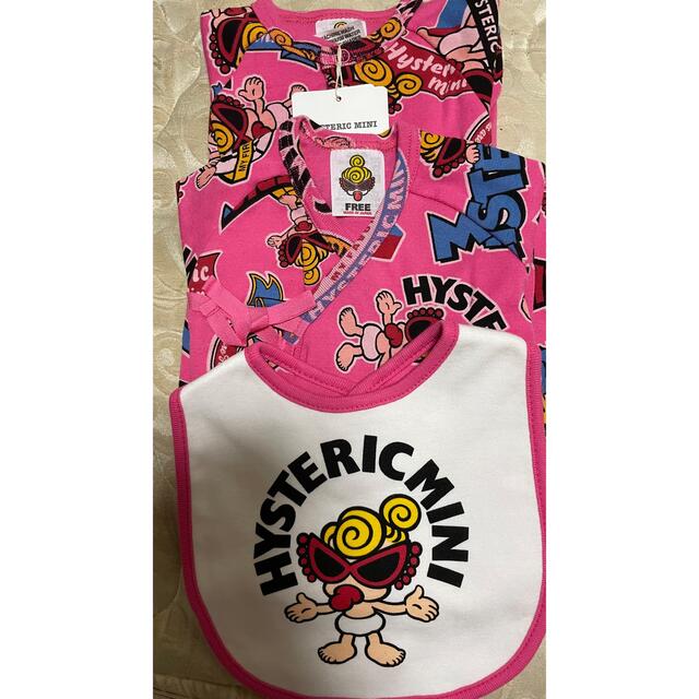 HYSTERIC MINI(ヒステリックミニ)のヒステリックミニカバーオール キッズ/ベビー/マタニティのベビー服(~85cm)(カバーオール)の商品写真