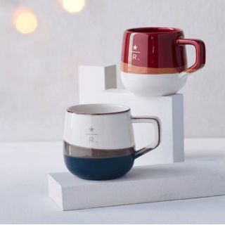 スターバックスコーヒー(Starbucks Coffee)のスターバックスリザーブ®ロースタリー東京　ホリデー　レイヤーマグ　レッド&ブルー(グラス/カップ)