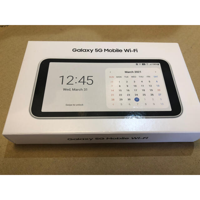 新品純正品 完全未使用品 Galaxy 5G Mobile Wi-Fi SCR01