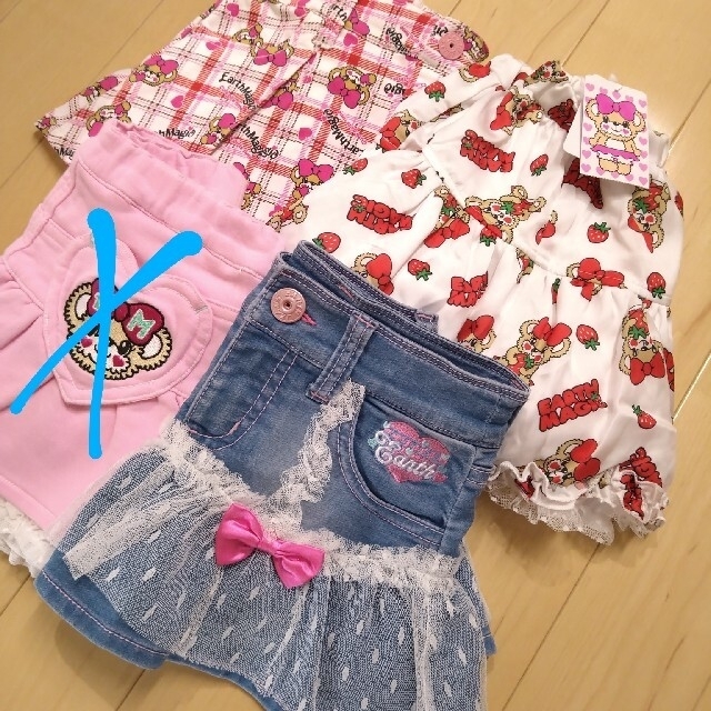 EARTHMAGIC(アースマジック)の63emc様売約済み(*^^*)♡専用♡　7ﾊﾟｰ待♥️ キッズ/ベビー/マタニティのキッズ服女の子用(90cm~)(スカート)の商品写真