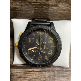 ニクソン(NIXON)のNIXON ニクソン 51-30 クロノグラフ ブラック ゴールド メンズ腕時計(腕時計(アナログ))