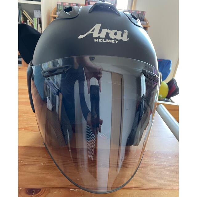 アライ ジェットヘルメット Arai SZ-Ram4 サイズ57.58 ブラックバイク