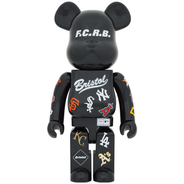 BE@RBRICK F.C.R.B. × MLB 1000％