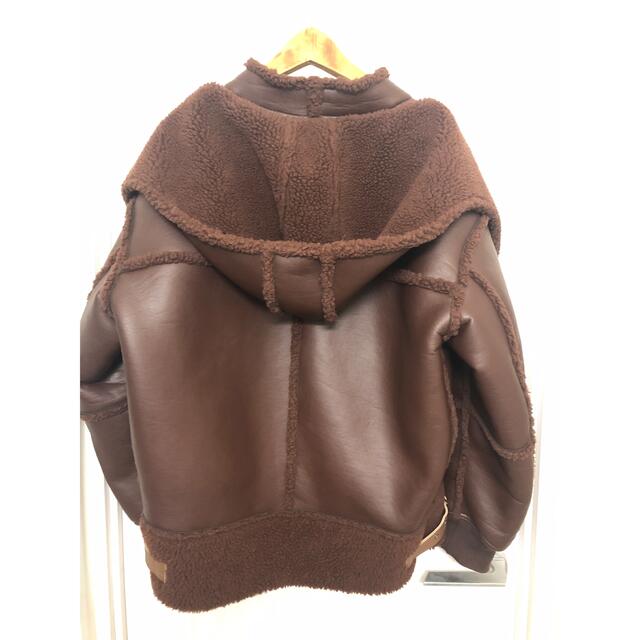 6(ROKU) FAKE LEATHER×BOA ZIP BLOUSON 6(ROKU) FAKE LEATHER×BOA ZIP BLOUSON