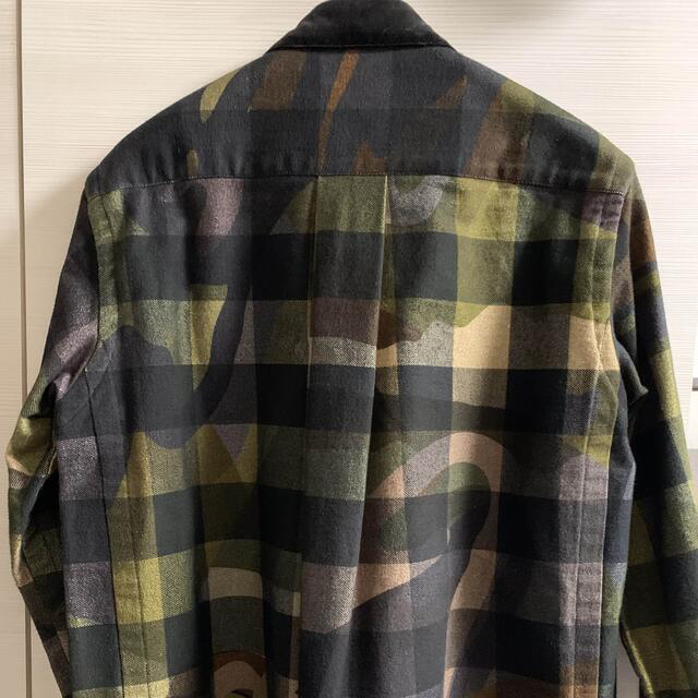 sacai(サカイ)の定価 Sacai Kaws Plaid Shirt Camo サイズ1 メンズのトップス(シャツ)の商品写真