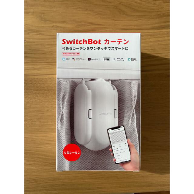 switch bot カーテン U型【新品未開封】の通販 by てぃす｜ラクマ