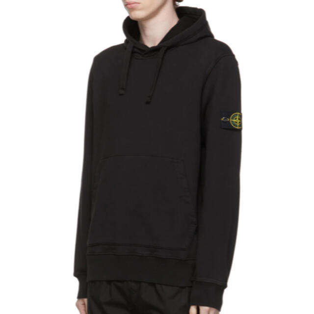 Ｍサイズ stone island ストーンアイランド パーカー ブラック