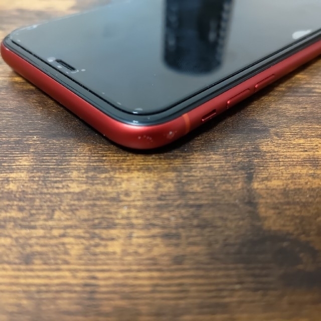 iPhone(アイフォーン)のiPhoneXR 64GB RED スマホ/家電/カメラのスマートフォン/携帯電話(スマートフォン本体)の商品写真