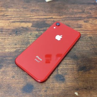 アイフォーン(iPhone)のiPhoneXR 64GB RED(スマートフォン本体)