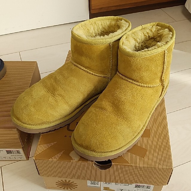 UGG(アグ)のアグ　ショートブーツ　サイズ7 レディースの靴/シューズ(ブーツ)の商品写真