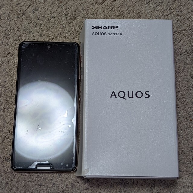 SHARP AQUOS sense4 sh-m15 ライトカッパー SIMフリー