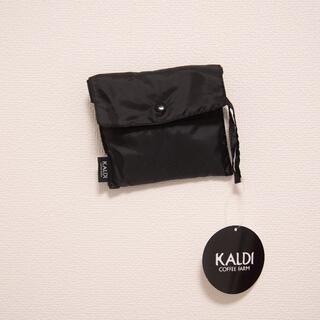 カルディ(KALDI)の新品・未使用品 KARDI エコバッグ×2 &ミニチュアフィギュア(ノベルティグッズ)