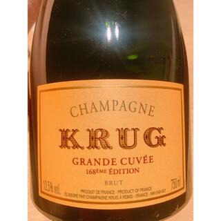 クリュッグ(Krug)のKRUG GRAND CUVE クリュッグ　グランド　キュベ　フルボトル(シャンパン/スパークリングワイン)