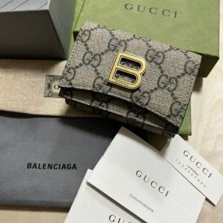 バレンシアガ(Balenciaga)のBALENCIAGA × GUCCI コラボミニ財布(財布)