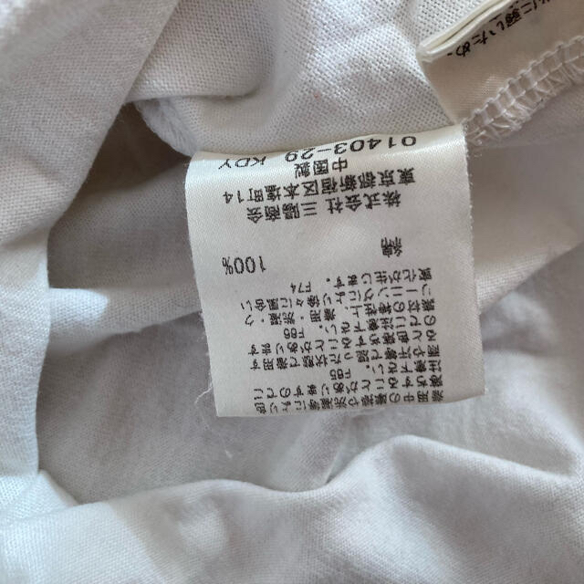 BURBERRY BLUE LABEL(バーバリーブルーレーベル)のpy様 バーバリー 白 Tシャツ ラコステ黒Tシャツ 2点 レディースのトップス(Tシャツ(半袖/袖なし))の商品写真