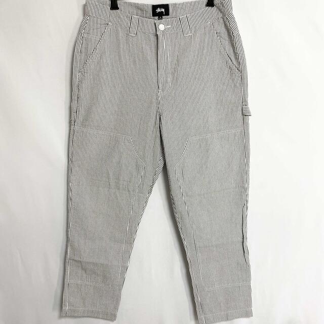 クラシック stussy シアサッカー パンツ ペインター ヒッコリー