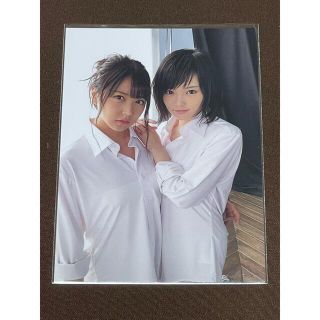 エヌエムビーフォーティーエイト(NMB48)の元NMB48 山本彩＆白間美瑠 生写真 L版 Lサイズ(アイドルグッズ)