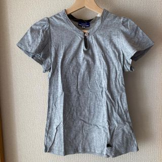 バーバリーブルーレーベル(BURBERRY BLUE LABEL)のBURBERRY BLUELABEL バーバリー グレー Tシャツ(Tシャツ(半袖/袖なし))