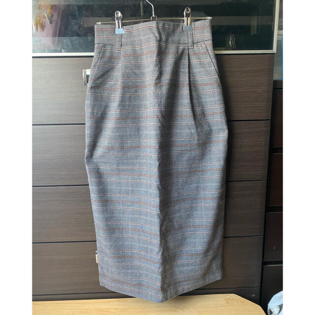 LOWRYS FARM(ローリーズファーム)のLOWRYSFARM TRキモウチェックタイトスカート M レディースのスカート(ロングスカート)の商品写真