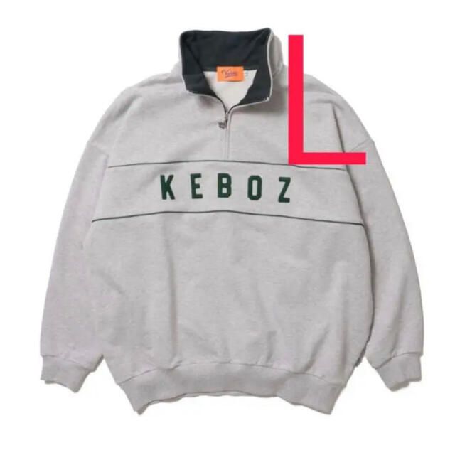 KEBOZ ハーフジップ　Lサイズ　ケボズ