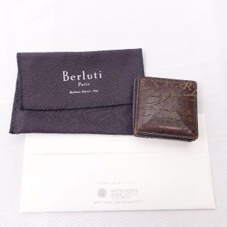 ベルルッティ(Berluti)のBERLUTI　小銭入れ　メンズ　ブラック(コインケース)