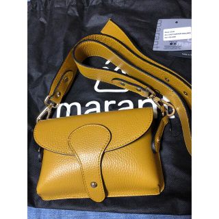 ノンブルアンベール(nombre impair)のMarant ミニショルダーバッグ　イエロー　NOMBRE IMPAIR(ショルダーバッグ)