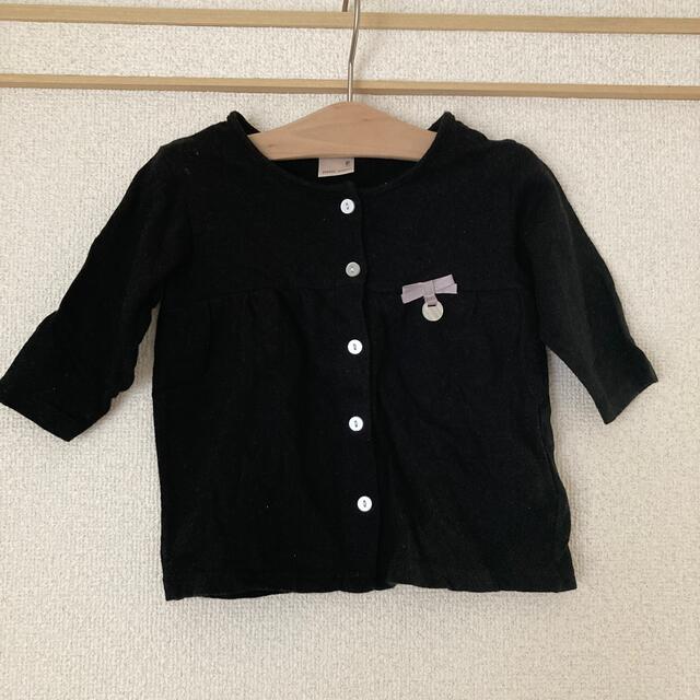 petit main(プティマイン)の未使用 Petit main カーディガン 90 キッズ/ベビー/マタニティのキッズ服女の子用(90cm~)(カーディガン)の商品写真