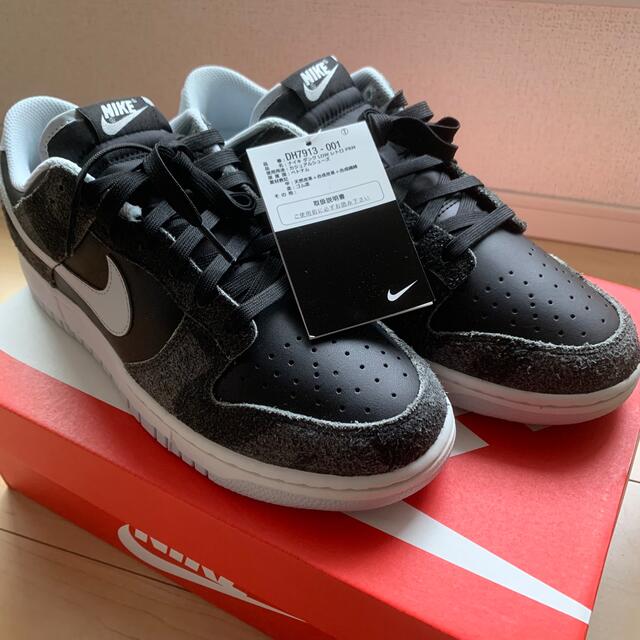 超美品！NIKE dunk low black/Whiteダンクパンダ28cm