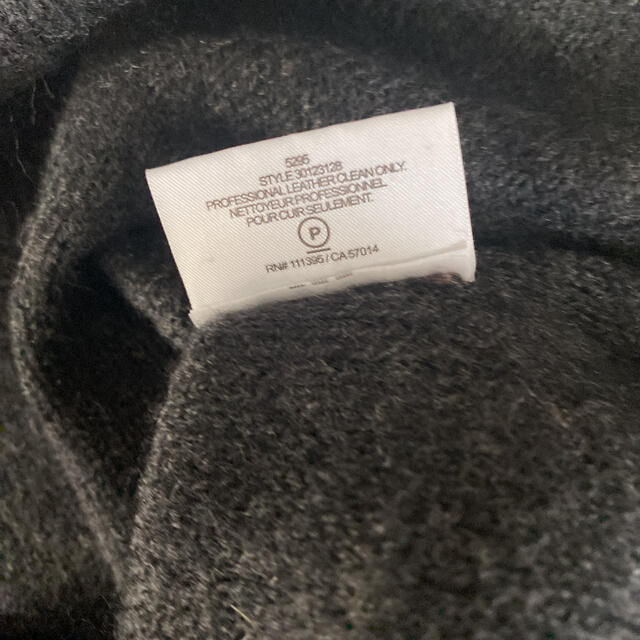 Tory Burch(トリーバーチ)の値下げ‼️トリバーチ　チュニック　セーターダークグレー レディースのトップス(ニット/セーター)の商品写真