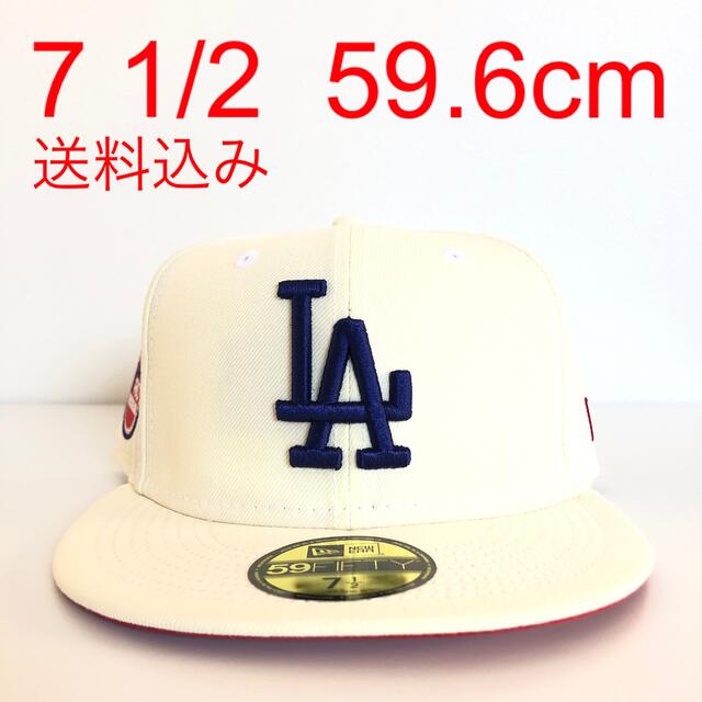 New Era 1/2 Cap ツバ裏レッド ニューエラ ドジャース キャップ