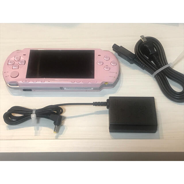 【美品】SONY PSP-3000本体 ブロッサム・ピンク ZP