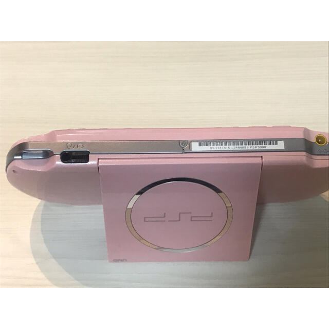 PlayStation Portable(プレイステーションポータブル)の【美品】SONY PSP-3000本体 ブロッサム・ピンク ZP エンタメ/ホビーのゲームソフト/ゲーム機本体(携帯用ゲーム機本体)の商品写真