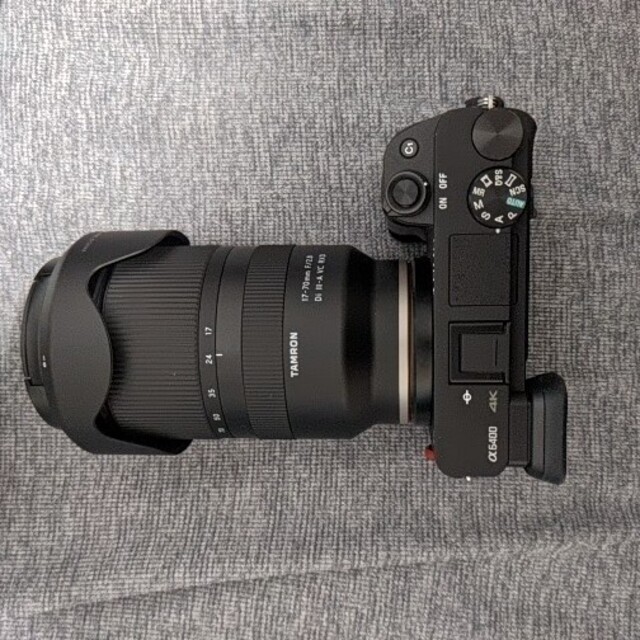 SONY(ソニー)のSONY α6400 tamron 17-70mm F2.8セット スマホ/家電/カメラのカメラ(ミラーレス一眼)の商品写真