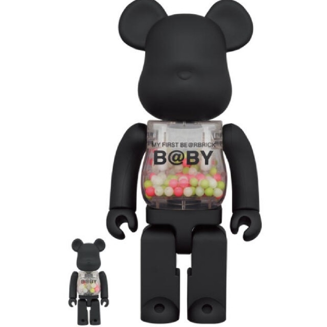 MEDICOM TOY(メディコムトイ)のMY FIRST BE@RBRICK B@BY MATT  100%&400% エンタメ/ホビーのフィギュア(その他)の商品写真