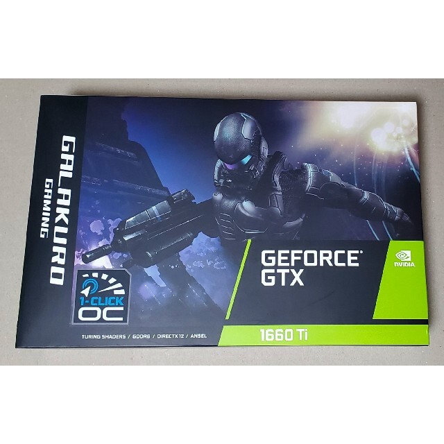 玄人志向 GeForce GTX1660Ti 新品1785MHzメモリ容量