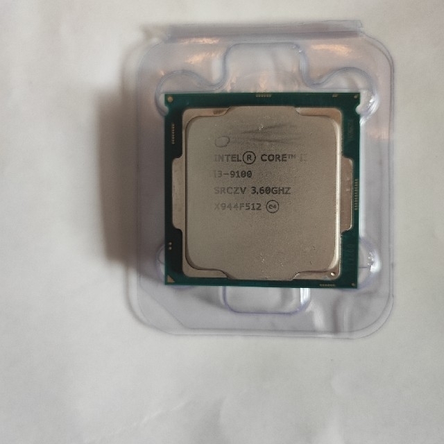 PCパーツバルクCPU　Core i3 9100