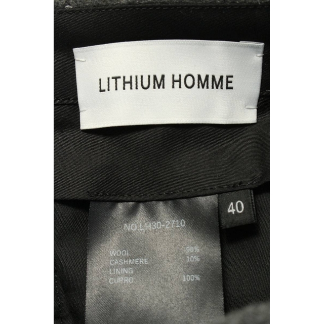 LITHIUM HOMME(リチウムオム)のリチウムオム LH30-2710 ウールバルーンスラックスロングパンツ 40 メンズのパンツ(その他)の商品写真