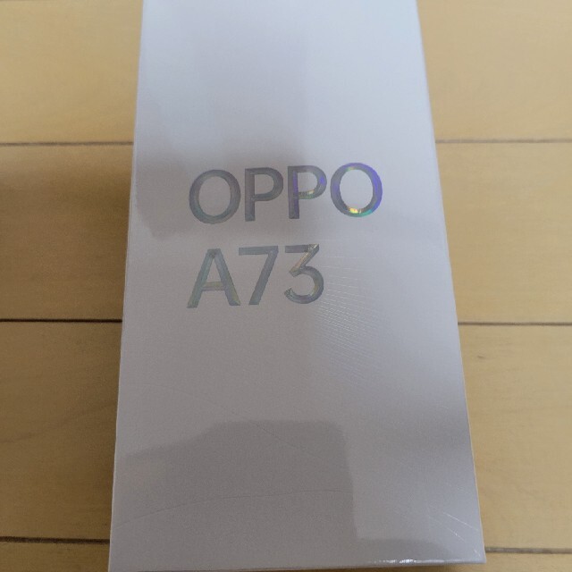 OPPO A73　ネービーブルー新品未使用2021年11月状態