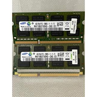 サムスン(SAMSUNG)のSAMSUNG 8GB(4GB×2)メモリ DDR3 No.1251(PCパーツ)