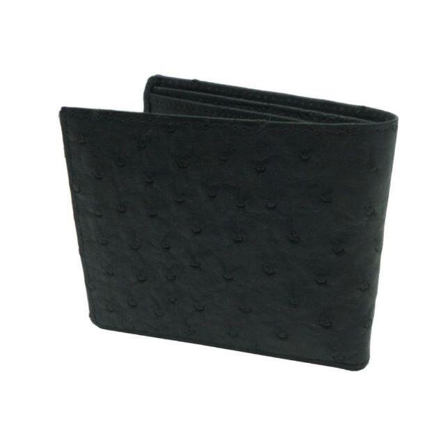 オーストリッチ 財布 無双 大容量 メンズ 二つ折りSOW-A297DS 1