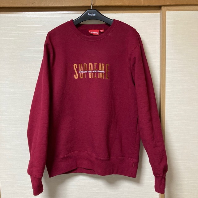 Supreme(シュプリーム)の18FW supreme World Famous Crewneck large メンズのトップス(スウェット)の商品写真